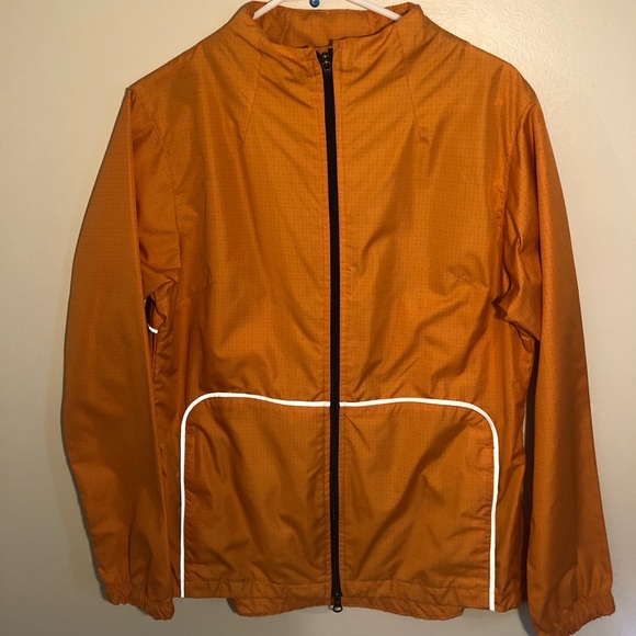 orange nike windbreaker